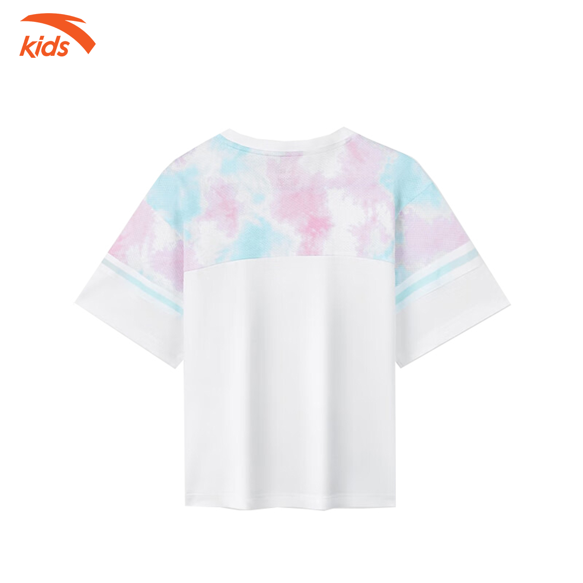 Áo phông thể thao bé gái Anta Kids dòng bóng rổ, vải cotton, thoáng khí W362328643