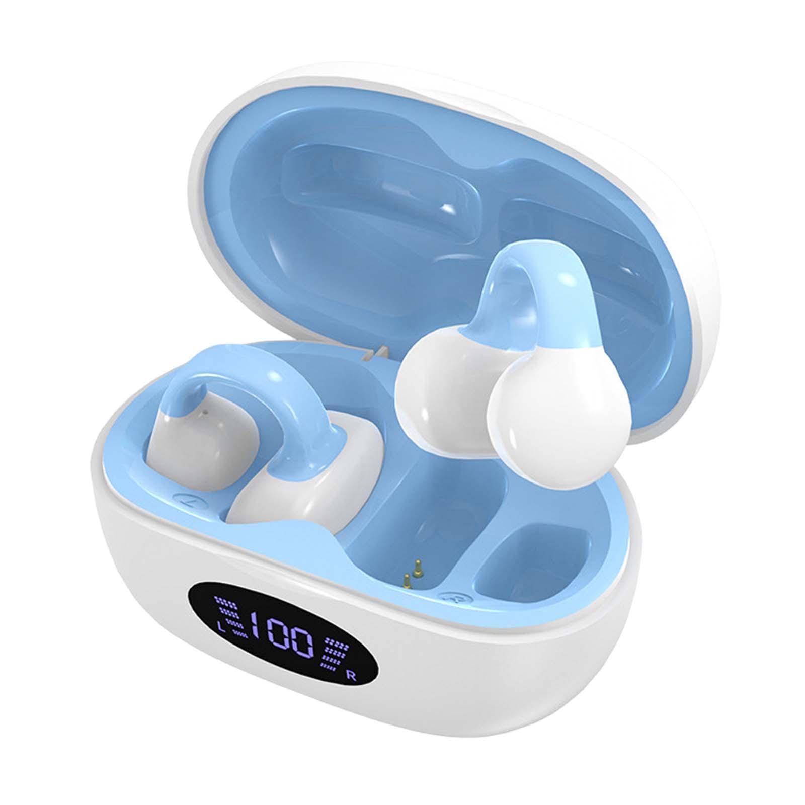 Wireless Clip on Headphones Open Ear Headphones for Music Outdoor