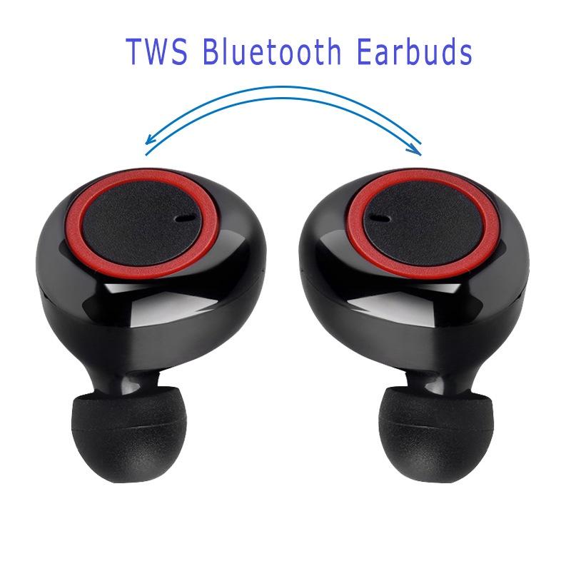 Tai nghe bluetooth Y50 Tai nghe không dây thể thao ngoài trời TWS2 5.0 với ngăn sạc Tai nghe cảm ứng