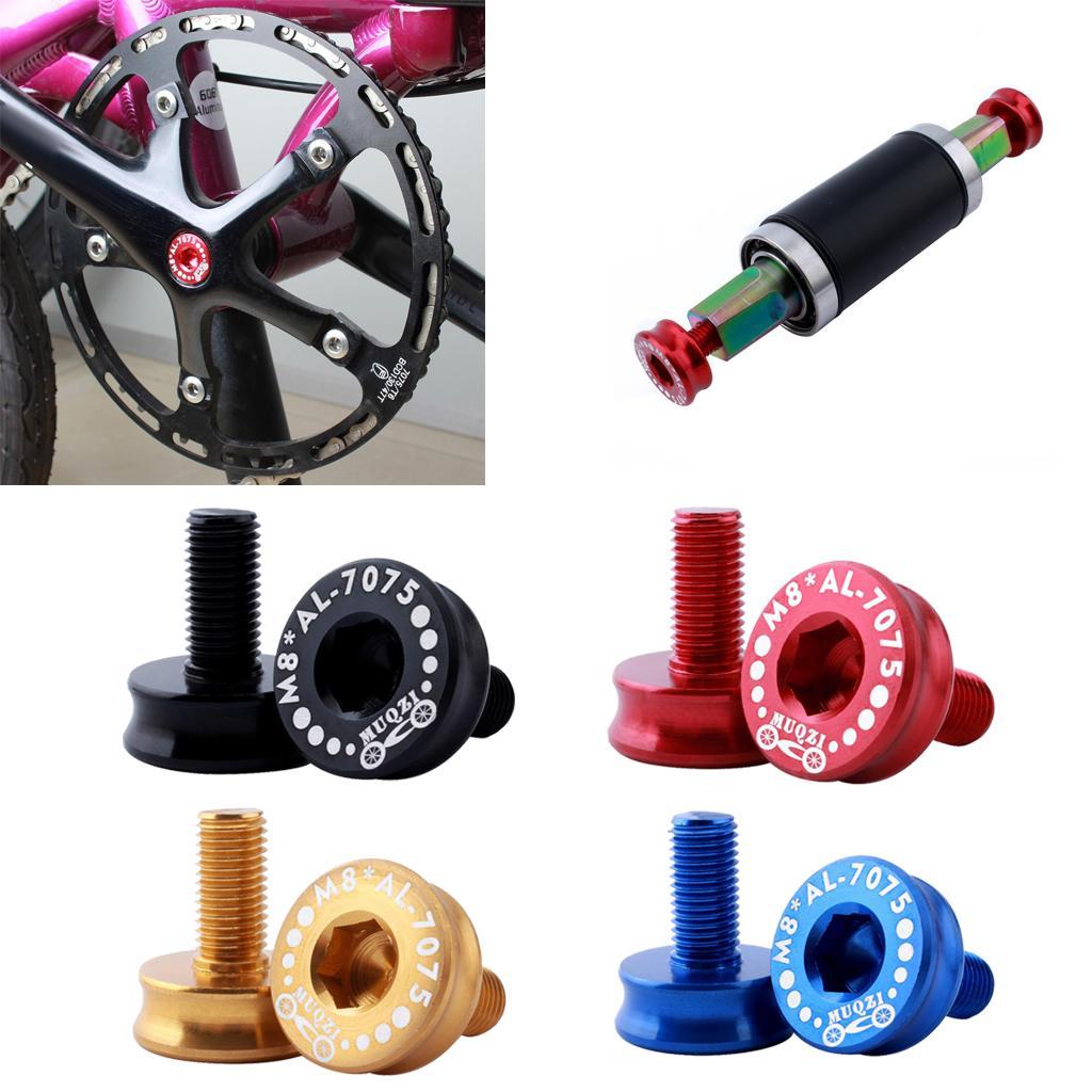 3x 2PCS Bike Bottom Bracket Screw  Waterproof Crankset Bolt Anti-rust