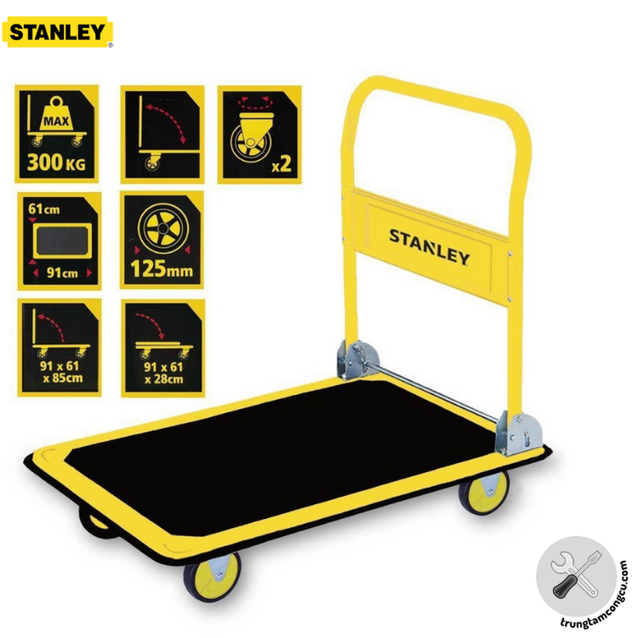 Xe Đẩy Hàng 4 Bánh Stanley PC528