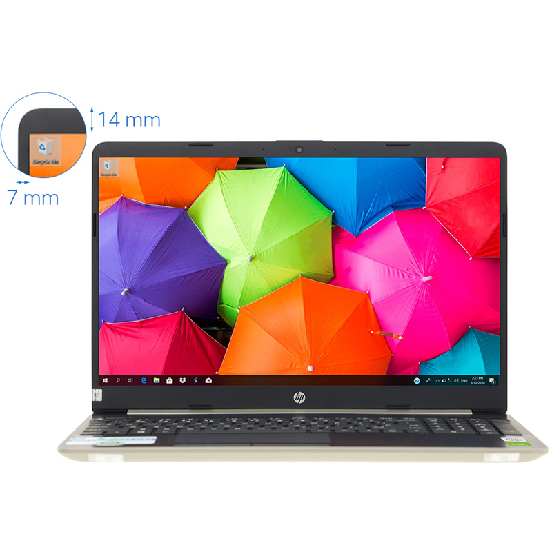 Laptop HP 15s-du1035TX 8RK36PA (Core i5-10210U/ 8GB DDR4 2666MHz/ MX130 2GB GDDR5/ 512GB SSD M.2 NVMe/ 15.6 FHD/ Win10) - Hàng Chính Hãng