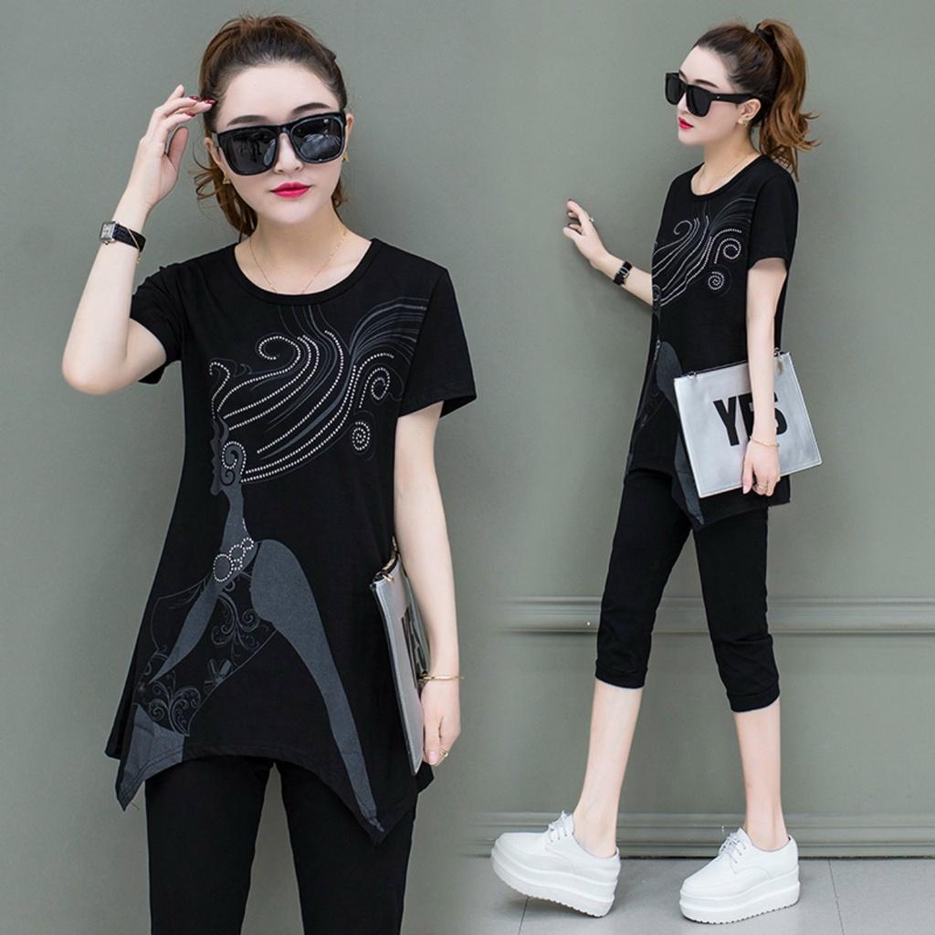 Set Bộ Thời Trang Cao Cấp Chất Liệu Thun Cotton 3D Dày Dặn, Mềm, Mịn, Thấm Hút Mồ Hôi Chuẩn Hàng An Đông