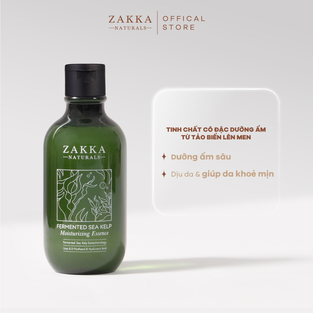 Combo Tảo Biển Làm Sạch Và Dưỡng Ẩm Da Zakka Naturals