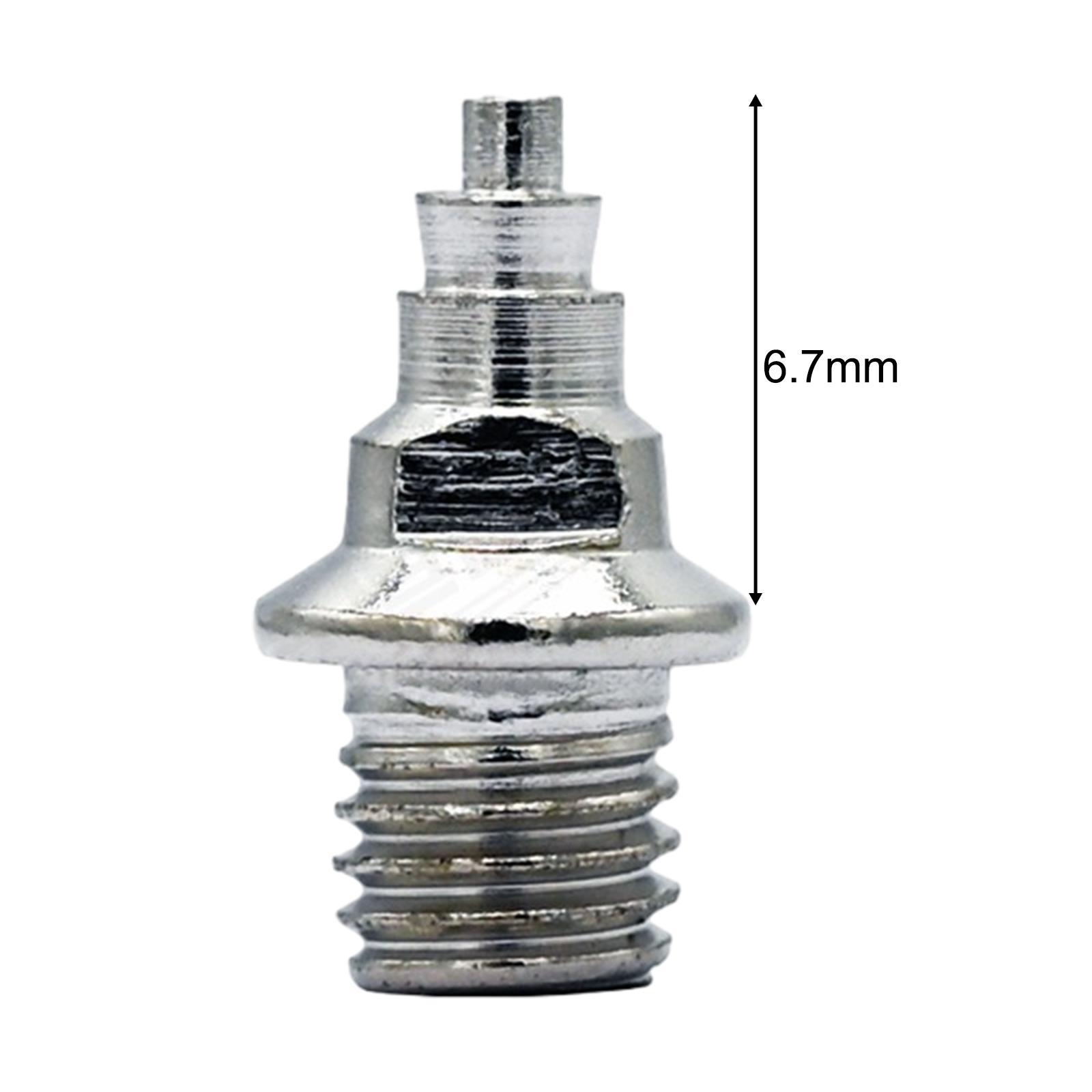 12 Pieces Track Spikes Alloy Steel Spikes Durable for Track Shoes Replacement Spikes for Running Backpacking Climbing Jogging