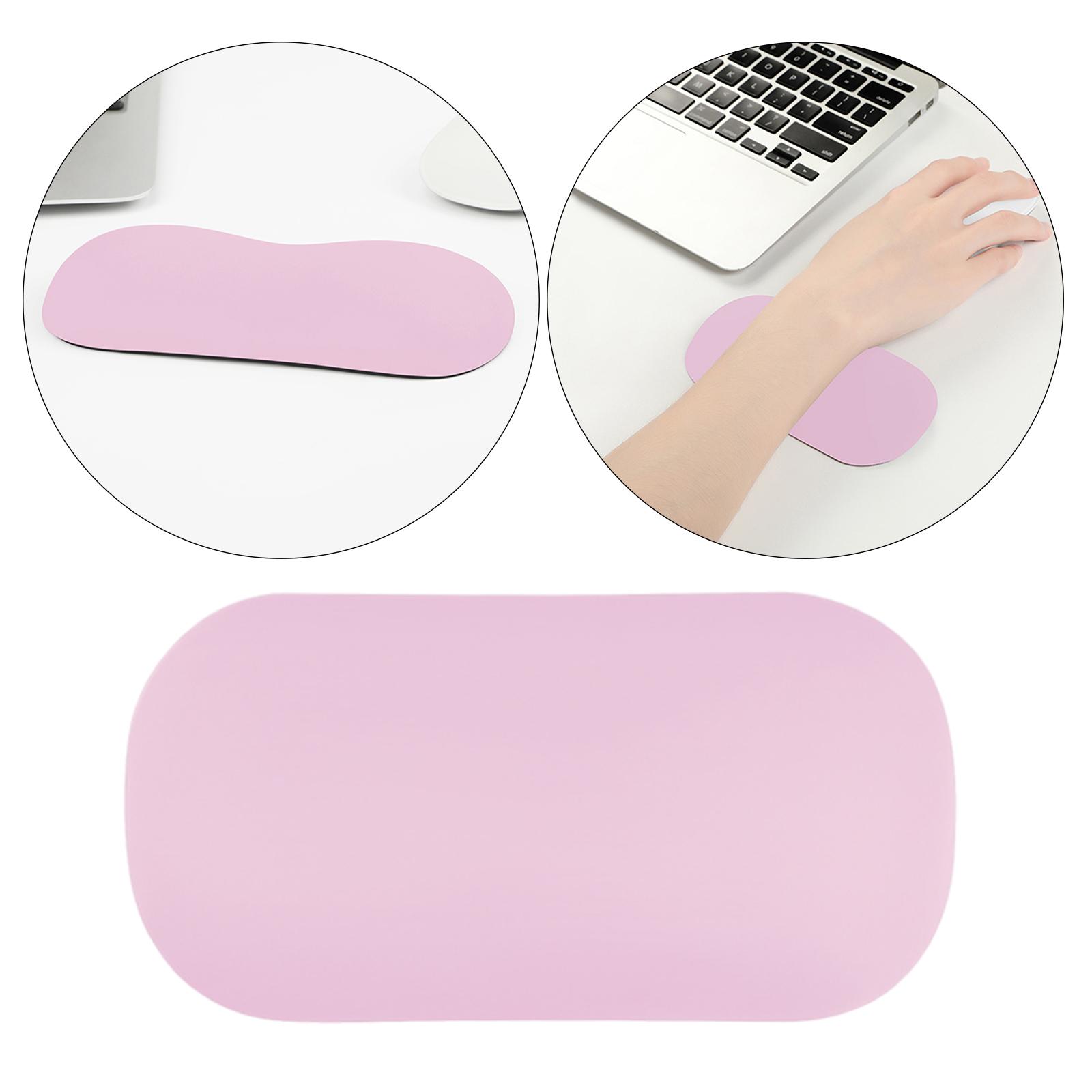 Keyboard Wrist Pad Wrist Mat for Computer Laptop Easy Typing A Small Pink