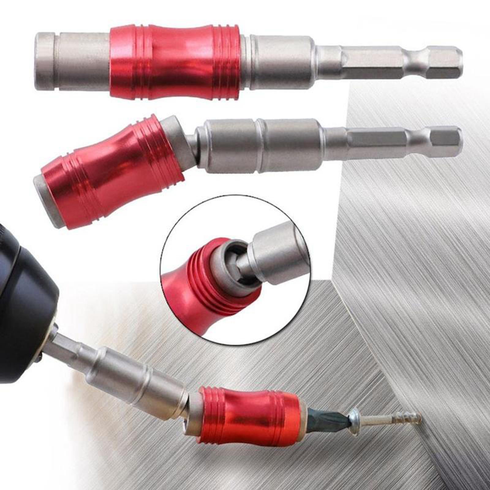 Magnetic Screw Drill Tip Pivoting Drill Bit Hex Shank Bit