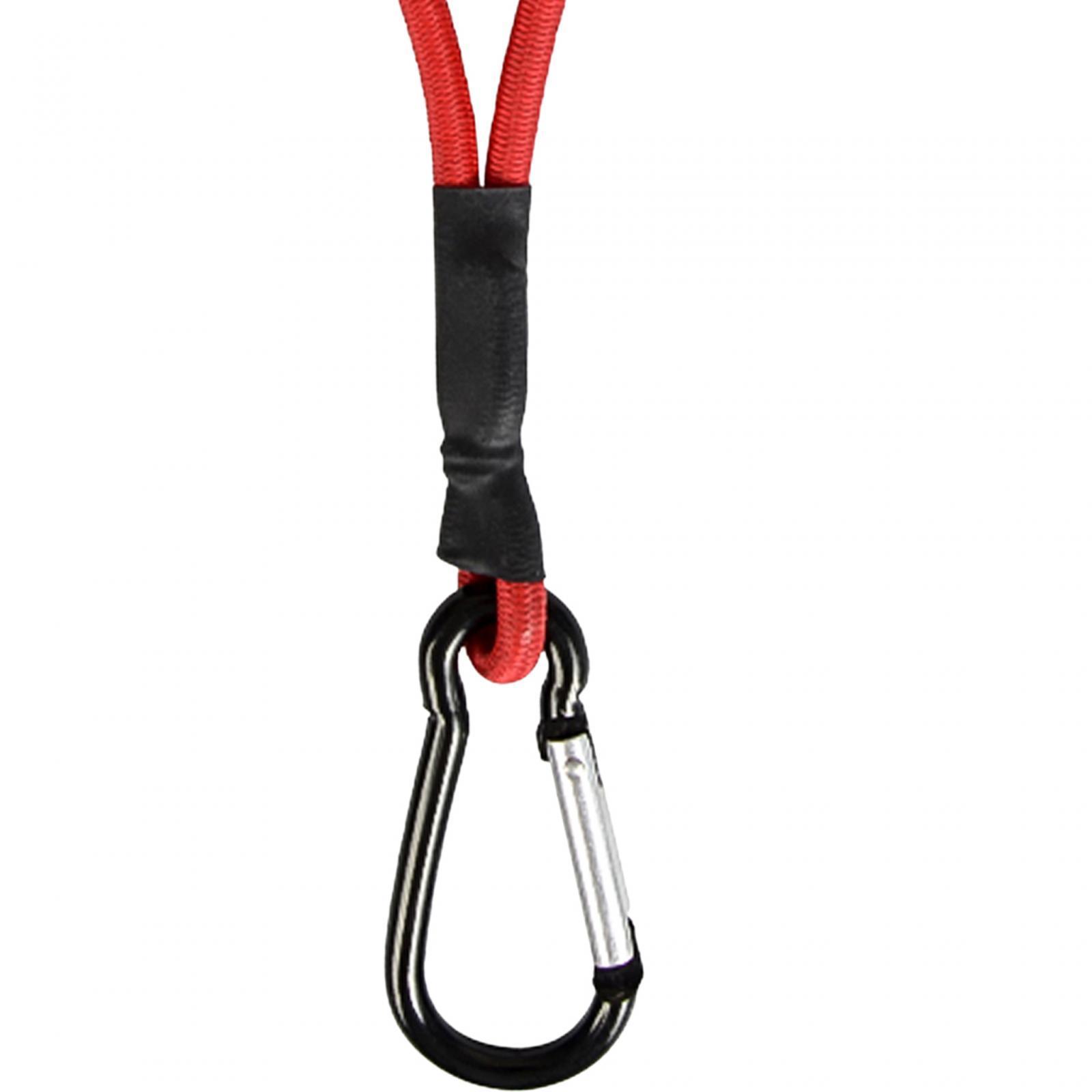 Bungee Cord with Carabiner Hook Bungee Canopy Ties for Tarpaulin Tarps Tents