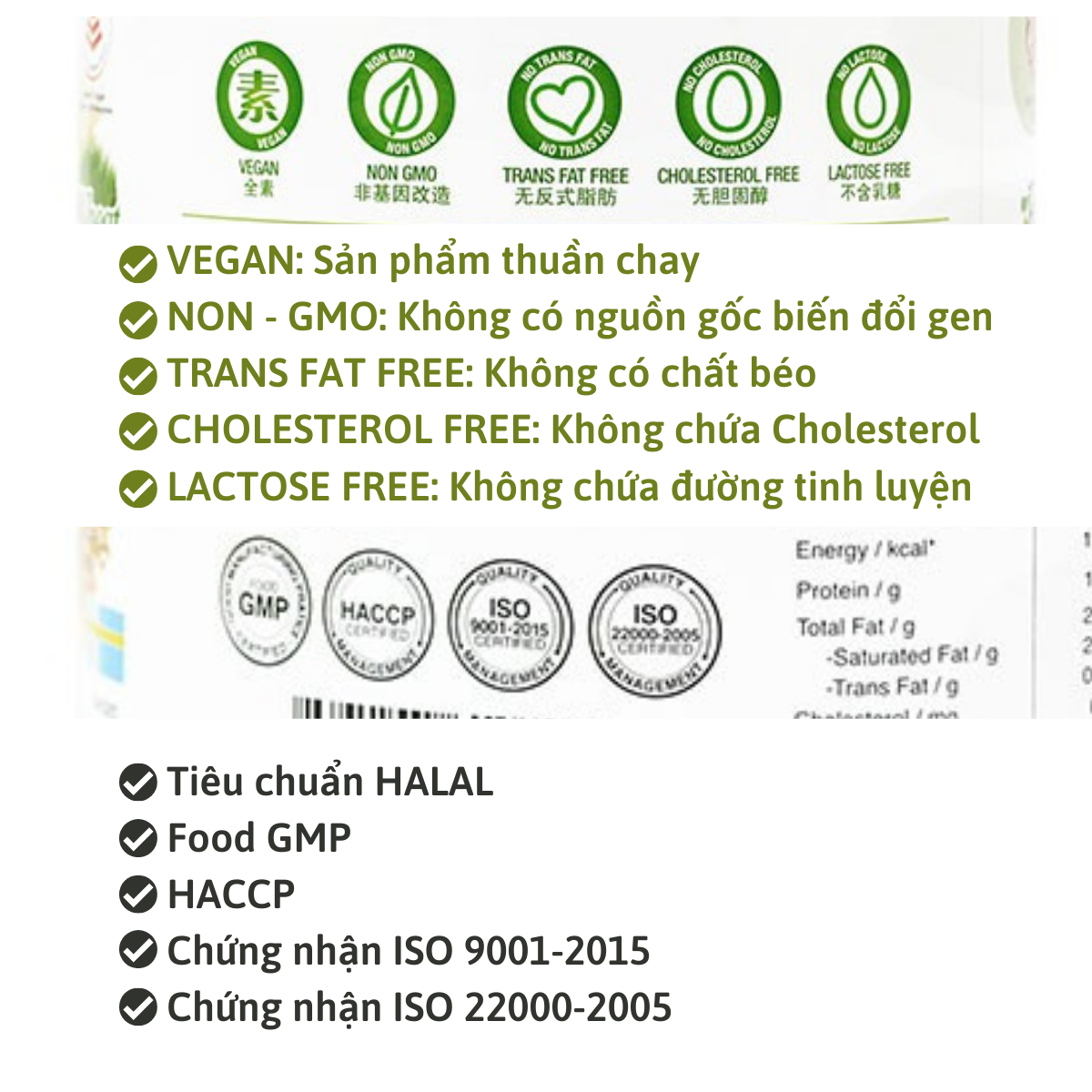 Bột ngũ cốc dinh dưỡng Good Lady Singapore - Dành cho người tiểu đường hoặc ăn kiêng - 22 Nutrimix Complete Glucan