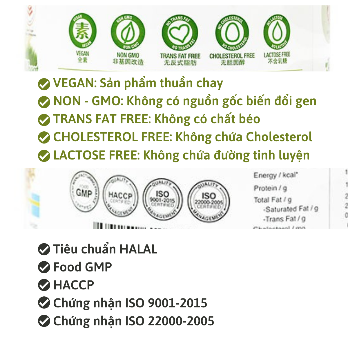 Bột ngũ cốc dinh dưỡng Good Lady Singapore - Mầm lúa mì - 22 Nutrimix Complete Wheat Grass (750g)