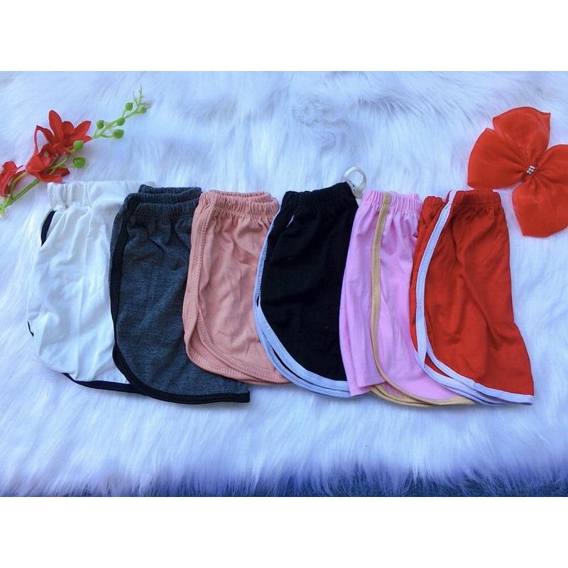 Quần Đùi LINA.KIDS Cho Bé Gái Bé Trai Quần Đùi Chất Thun cotton. 6-18kg