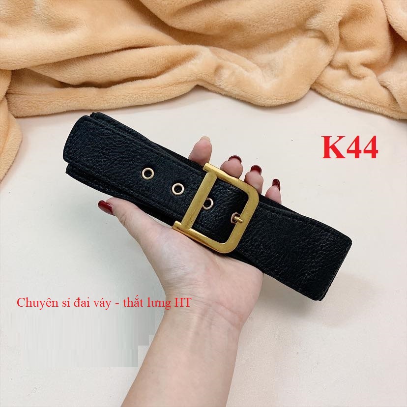 Đai váy Belt nịt chữ D đồng HOT Bản 4cm