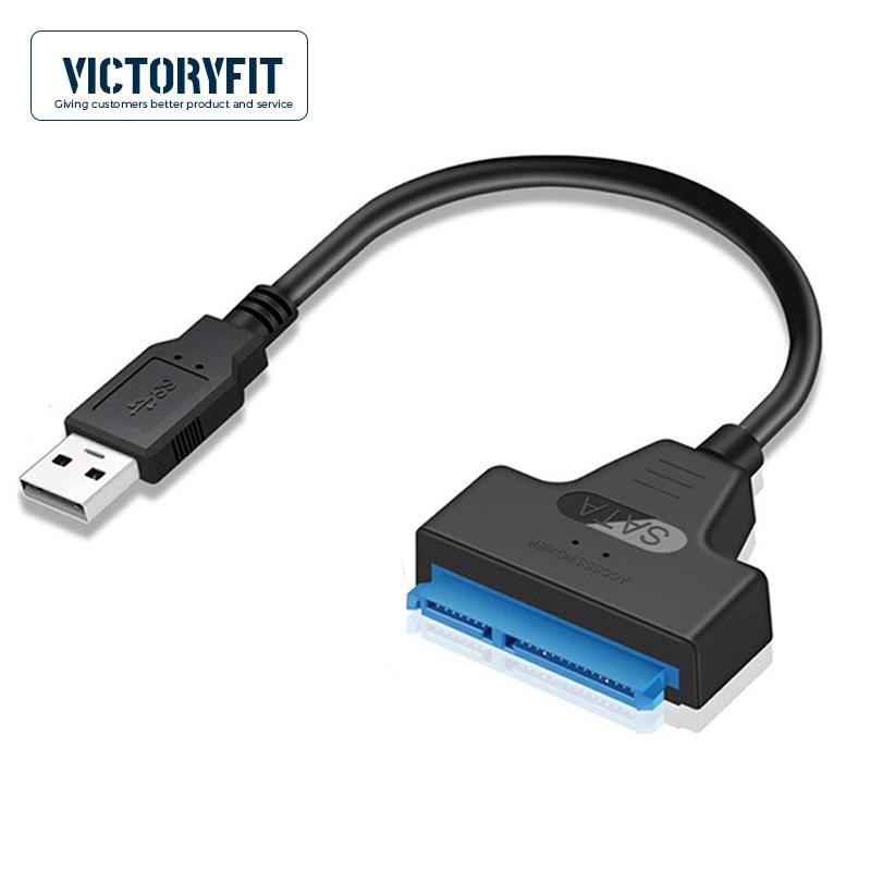 Cáp USB SATA Tốc Độ Cao Đầu Đọc Đĩa Cứng Ngoài 2.5 HDD SSD Bộ Chuyển Đổi Ổ Cứng 22Cm/35Cm/50Cm USB 3.0/2.0 Cho Tùy Chọn