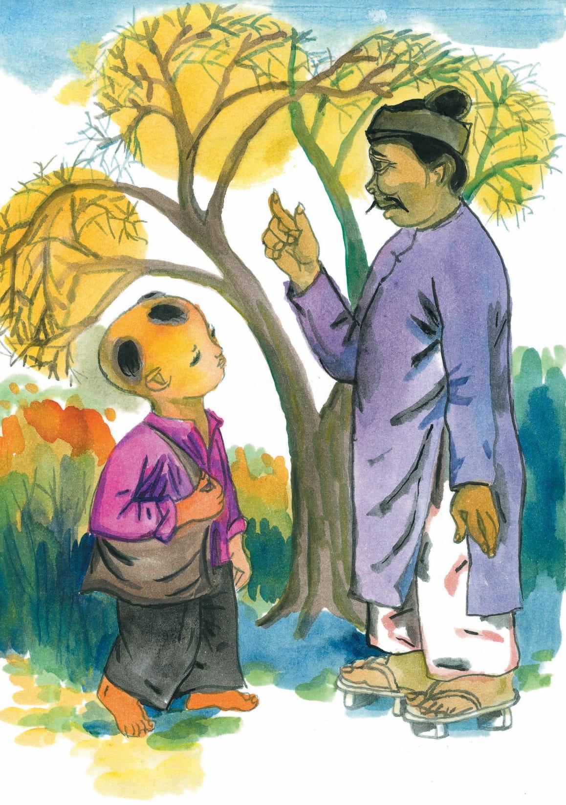 Tranh Truyện Dân Gian Việt Nam: Sự Tích Hoa Vạn Thọ