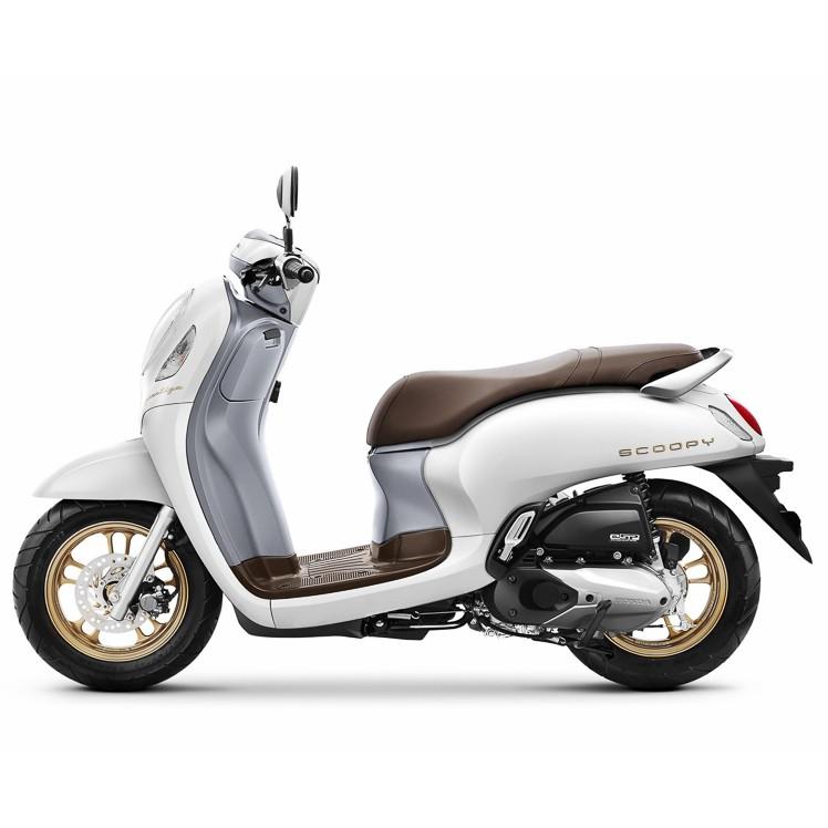 Xe máy 110cc Honda Scoopy 2021, Fashion xanh- kem.