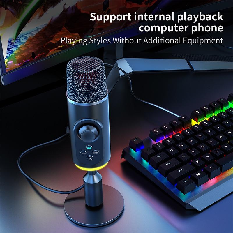 Micro USB Có Đèn RGB Nhiều Màu Sắc Cho Máy Tính Di Động