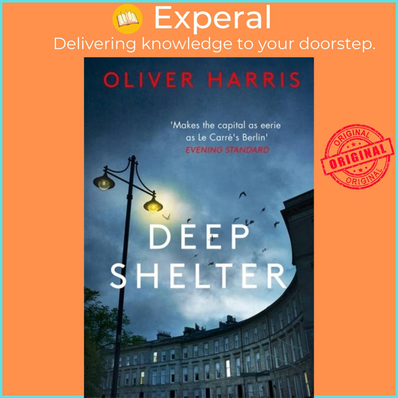 Sách - Deep Shelter by Oliver Harris (UK edition, paperback)