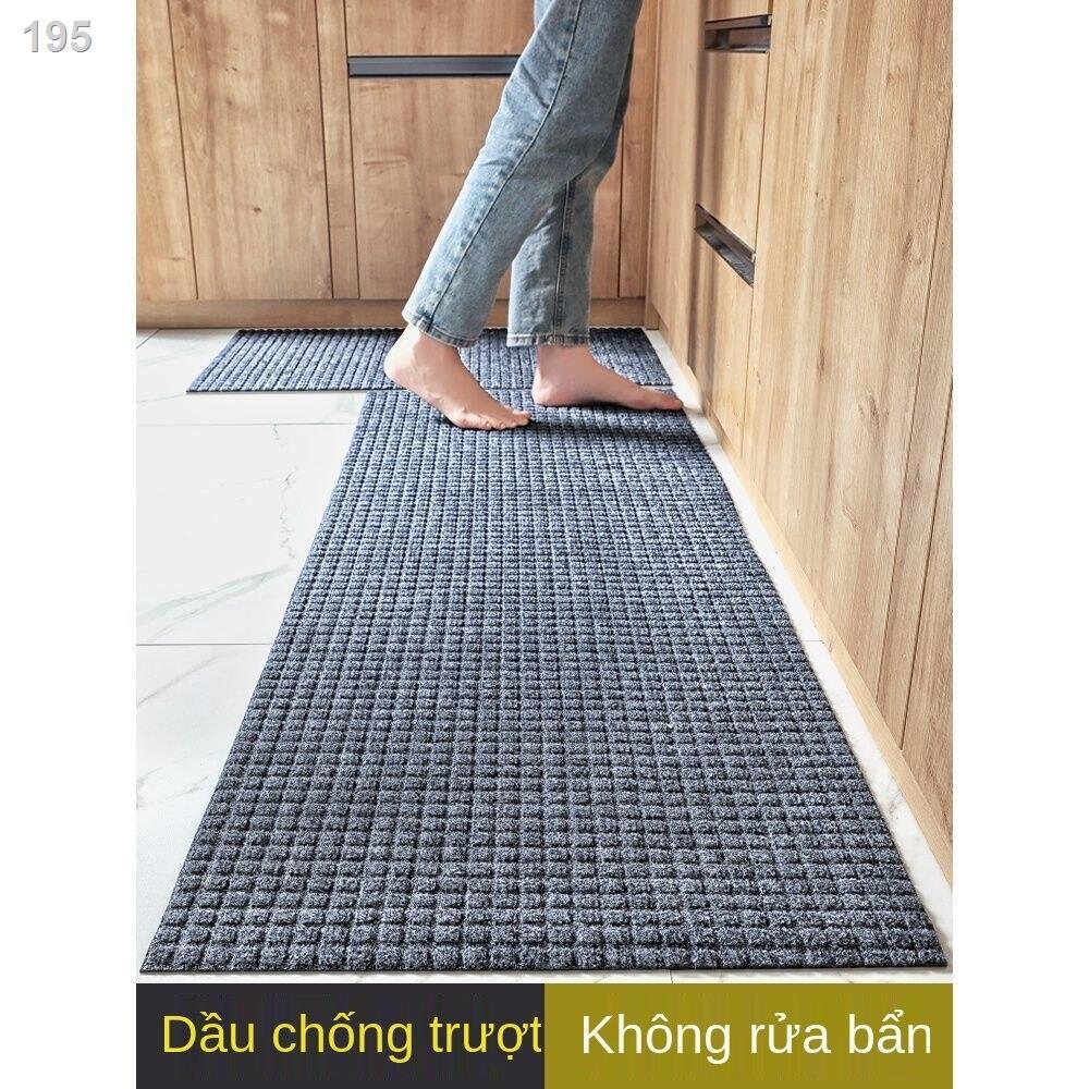 Thảm trải sàn nhà bếp, thấm dầu, chống trơn trượt, bụi bẩn và gia dụng dài, sàn, nước, tùy chỉnh