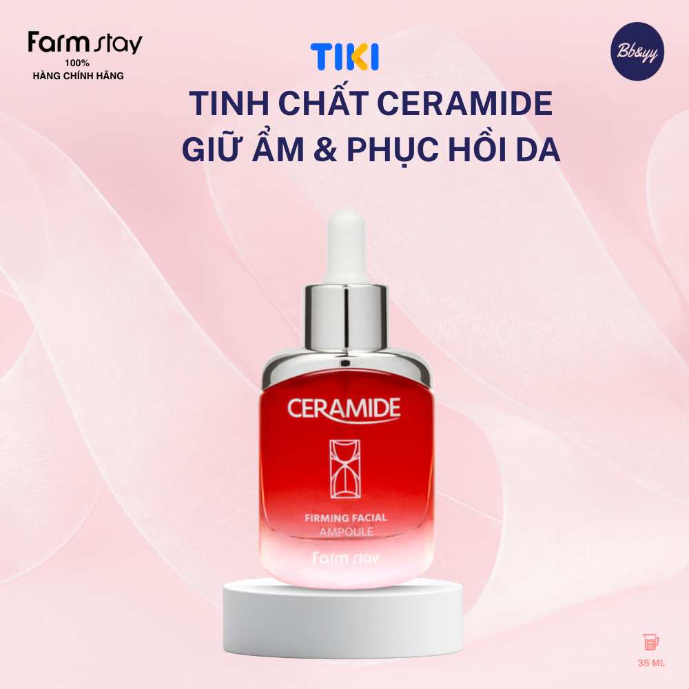 Tinh Chất Ceramide Giữ Ẩm &amp; Phục Hồi Da Ceramide - Ceramide Firming Facial Ampoule