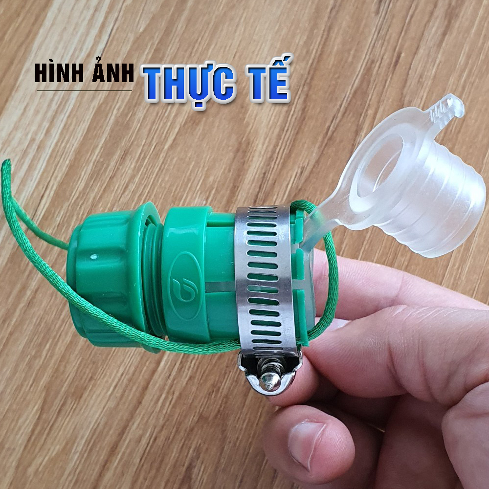 Đầu cút nối nhanh cho vòi nước ra dây ống nước mềm từ 14 hoặc 20mm dùng tưới cây hay rửa xe MIHOCO