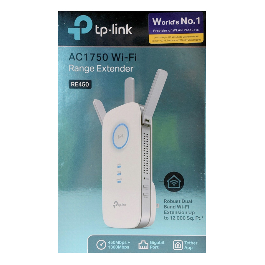 Bộ Mở Rộng Sóng Wi-Fi AC1750 TP-Link RE450 - Hàng Chính Hãng