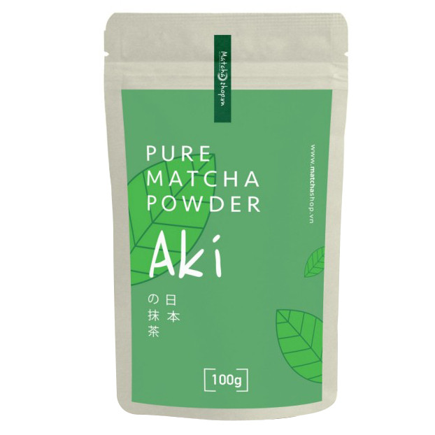 Bột Trà Xanh Matcha Aki - 100g