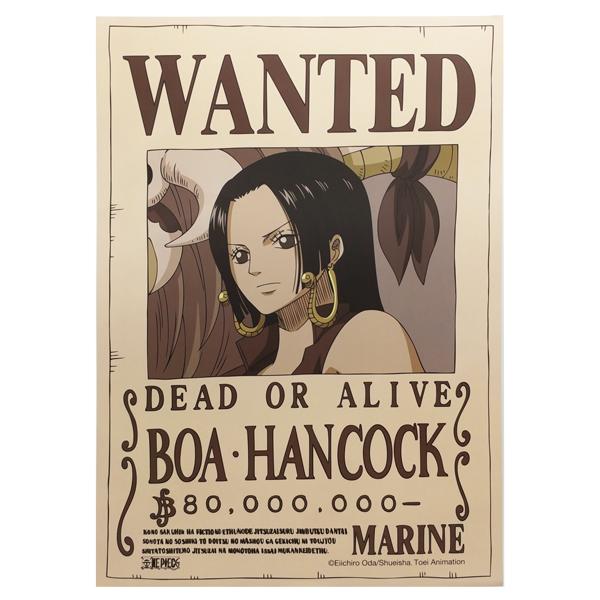 Poster One Piece - Lệnh Truy Nã Boa Handcock - TeenBox