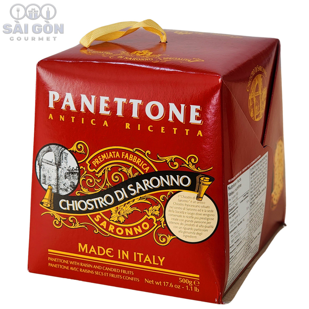 Bánh PANETTONE CHIOSTRO DI SARONNO 500g