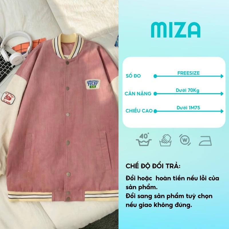 Áo khoác nhung nam nữ bomber unisex gió jacket cúc bấm form rộng local brand ulzzang phong cách hàn quốc đep Số 44