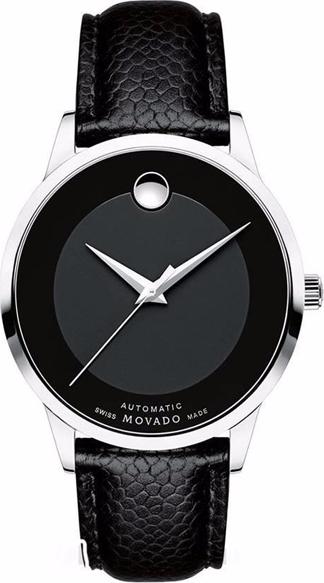 Đồng Hồ Movado 0607122 Nam Dây Da Máy Cơ Kính Sapphire 40mm