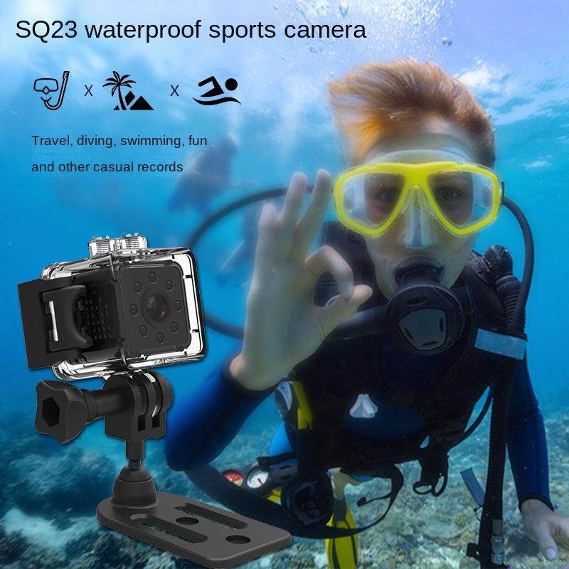 Máy quay phim thể thao nhỏ SQ23 WATPROP CAM CAMPER CAMPER 1080P FULL HD Bản ghi Vision Action Cam, VS SQ11/SQ28/SQ13/SQ29
