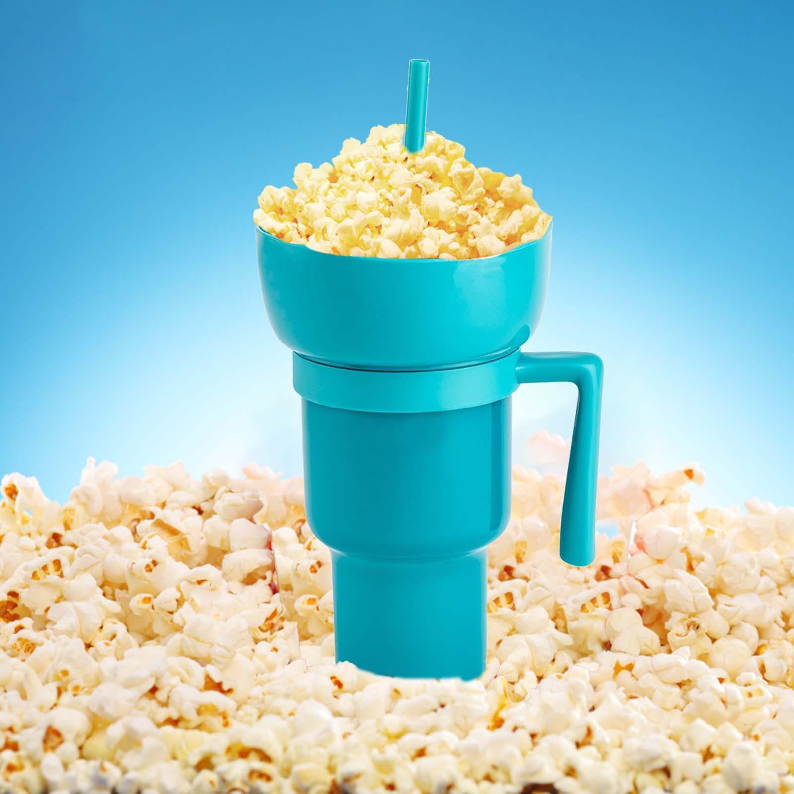 Portable Stadium Tumbler Snacks Cup Snack Bowl for Living Room Bedroom Travel