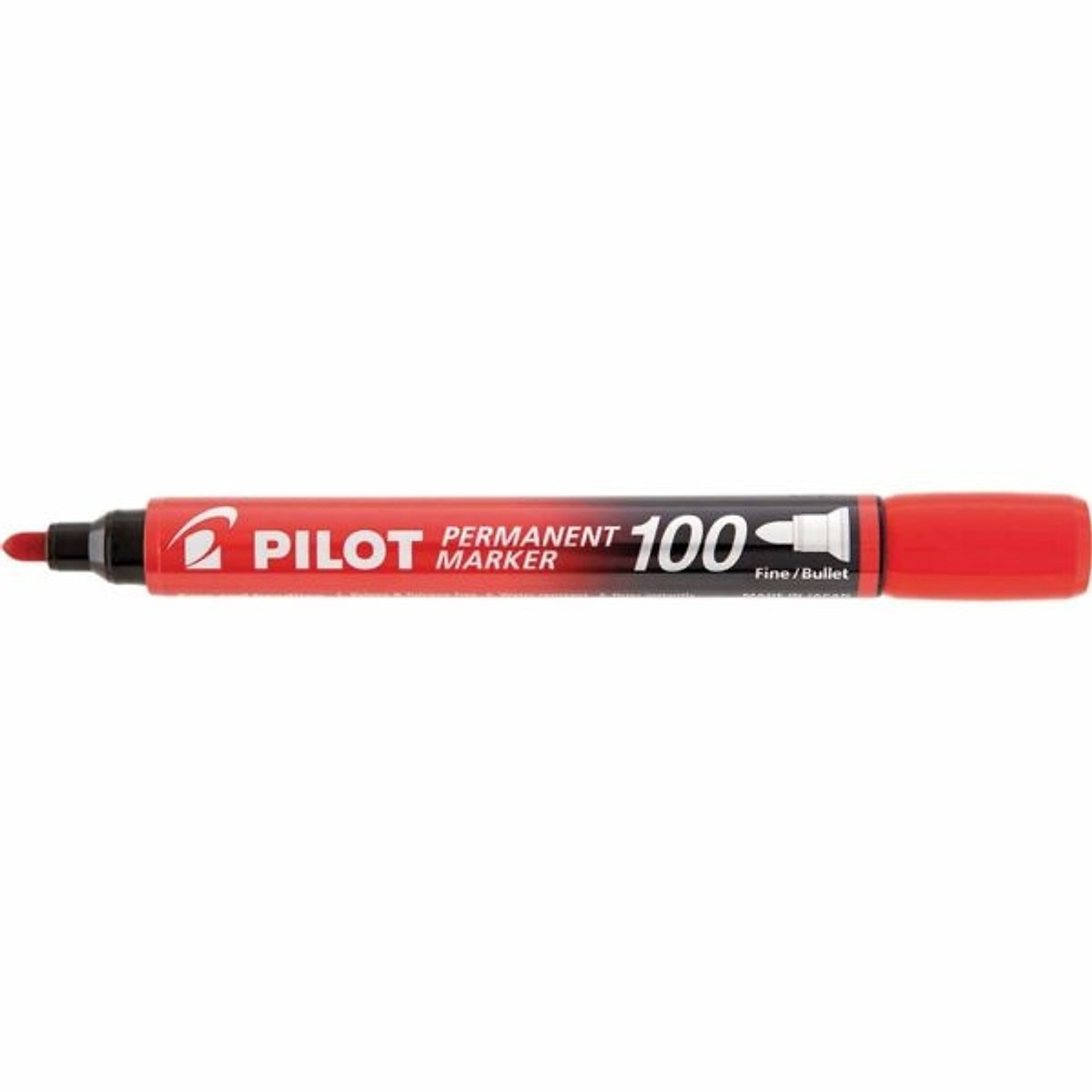 Combo Pilot 01 : 2 Bút Lông Dầu Permanent 100 Mực Xanh + 1 Bút Lông Dầu Permanent 100 Mực Đỏ