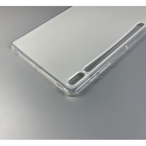 Ốp silicon cho Tab S7 Plus T970 - Silicon dẻo nhám chống bám vân tay