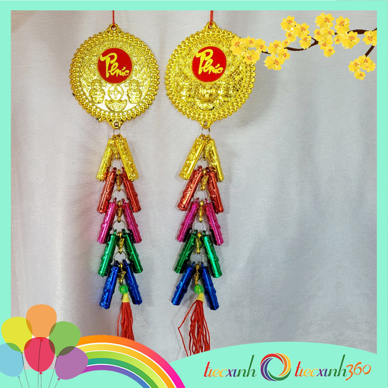 Set 2 dây treo trang trí Tết (chọn mẫu)