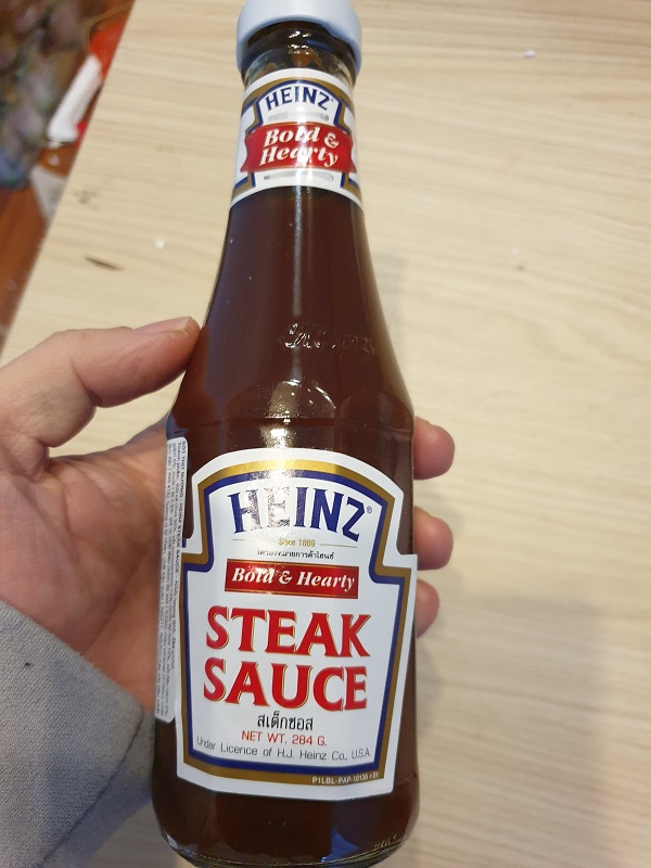 Sốt thịt nướng - Heinz steak sauce 284G