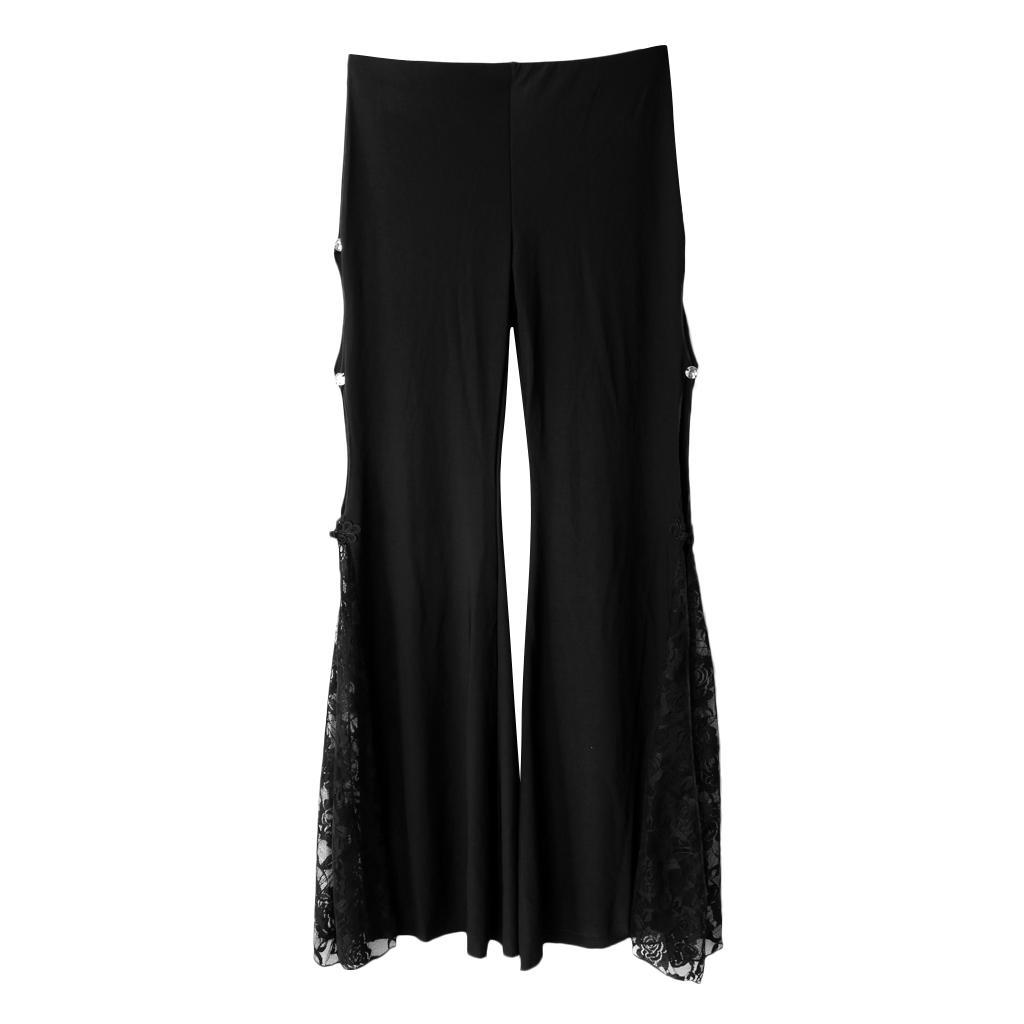 Women Belly Dancing Trousers Soft and  Edge Latin Dance Yoga Pants