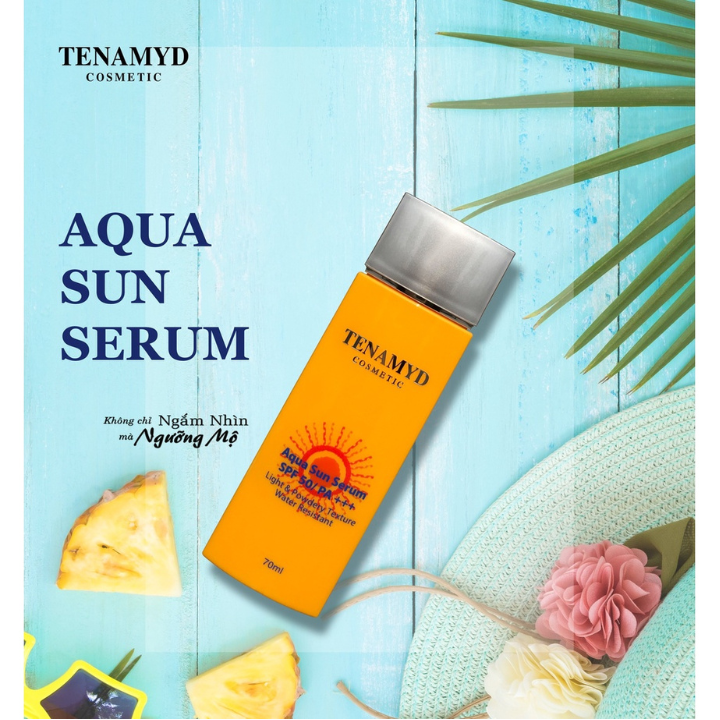 Tinh Chất Chống Nắng Tenamyd Aqua Sun Serum Skincare SPF 50/ PA+++ 70ml