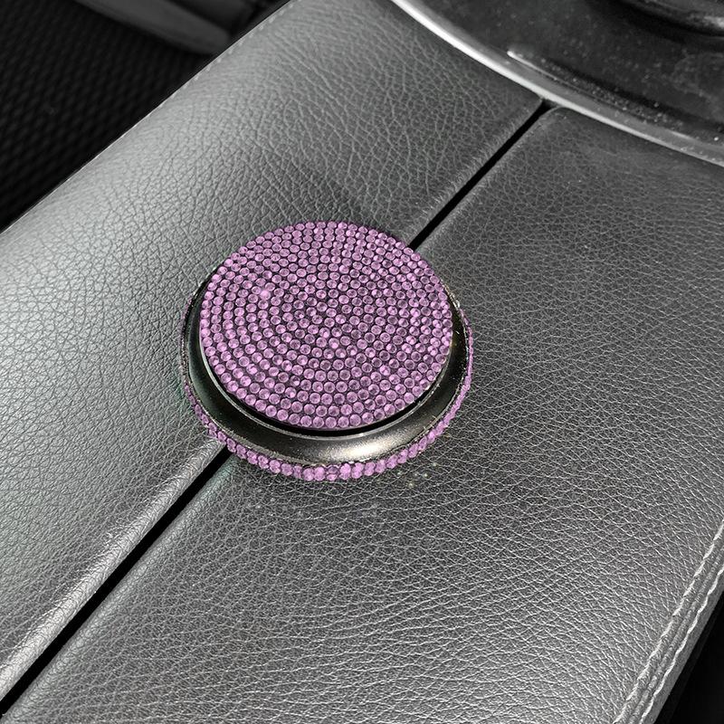 Phong cách mới nhất của nước hoa xe hơi trang trí xe hơi tinh dầu thơm nạm kim cương nước hoa sáng tạo phong cách nữ thần màu đỏ nước hoa thơm nhẹ hương thơm nữ