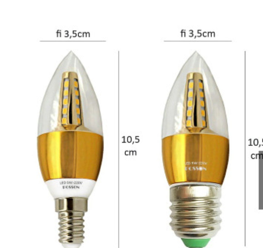 Bóng đèn Led 5w quả nhót đuôi E14