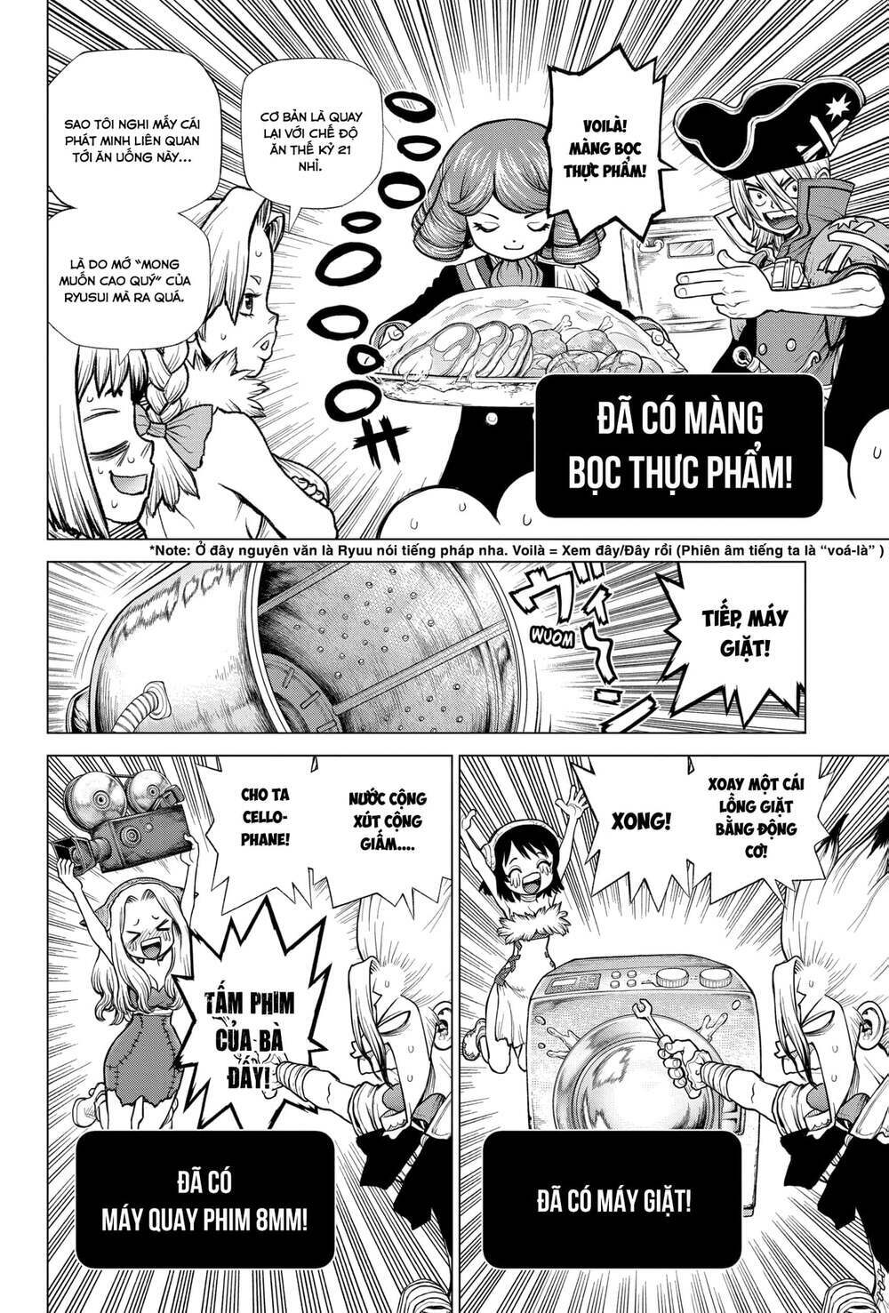dr.stone - hồi sinh thế giới chapter 222 9