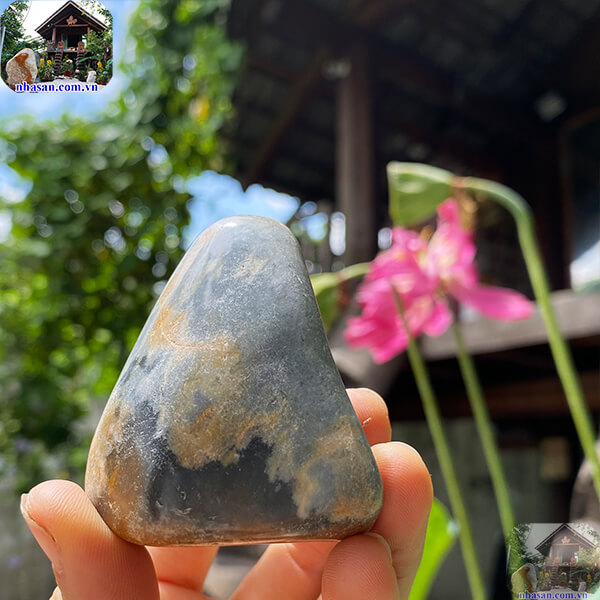 Chặn giấy đá phong thủy sự nghiêm túc và sang trọng của màu xám CG06