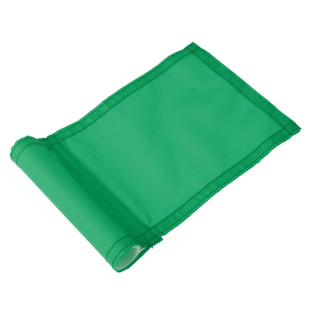 2Pcs Nylon Golf Pole Flag Practicing Putting Green Target Flags 18x13cm