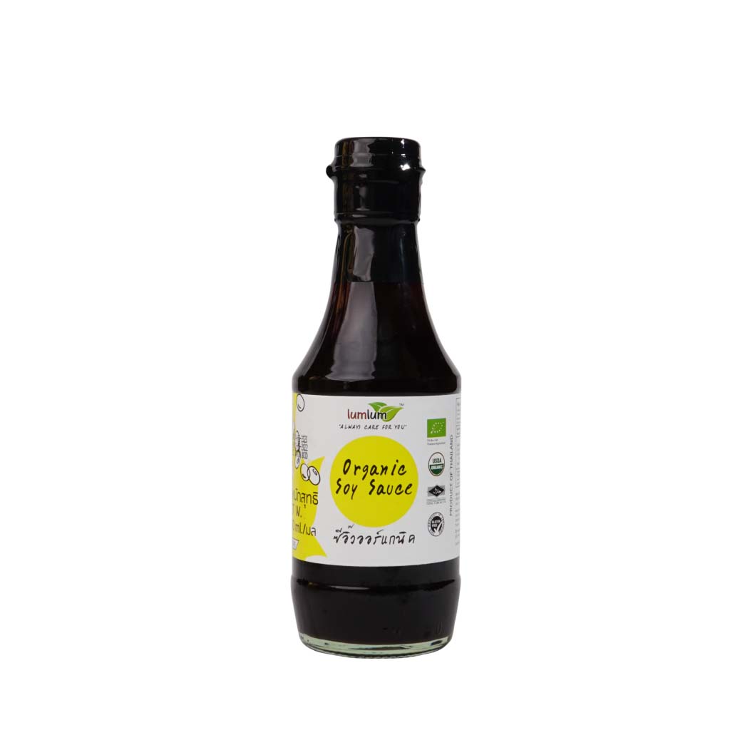 Nước Tương Đậu Nành Hữu Cơ Lumlum Organic Soy Sauce 200ml