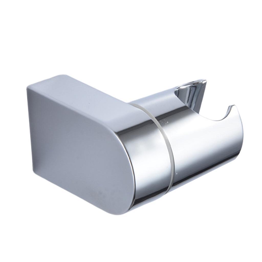 Rail Head Slider Holder Chromed Bathroom Wall Mounted Supply