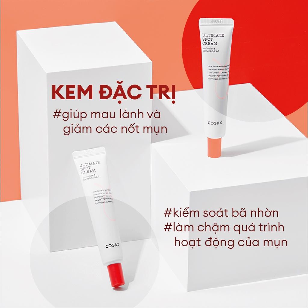 Kem Chấm Mụn Giảm Sưng COSRX AC Collection Ultimate Spot Cream 30g