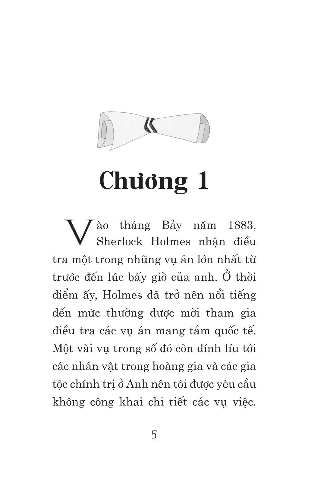 Tuyển Tập Sherlock Holmes - Những Bí Mật Và Báu Vật Bị Đánh Cắp - Bản Hiệp Ước Hải Quân