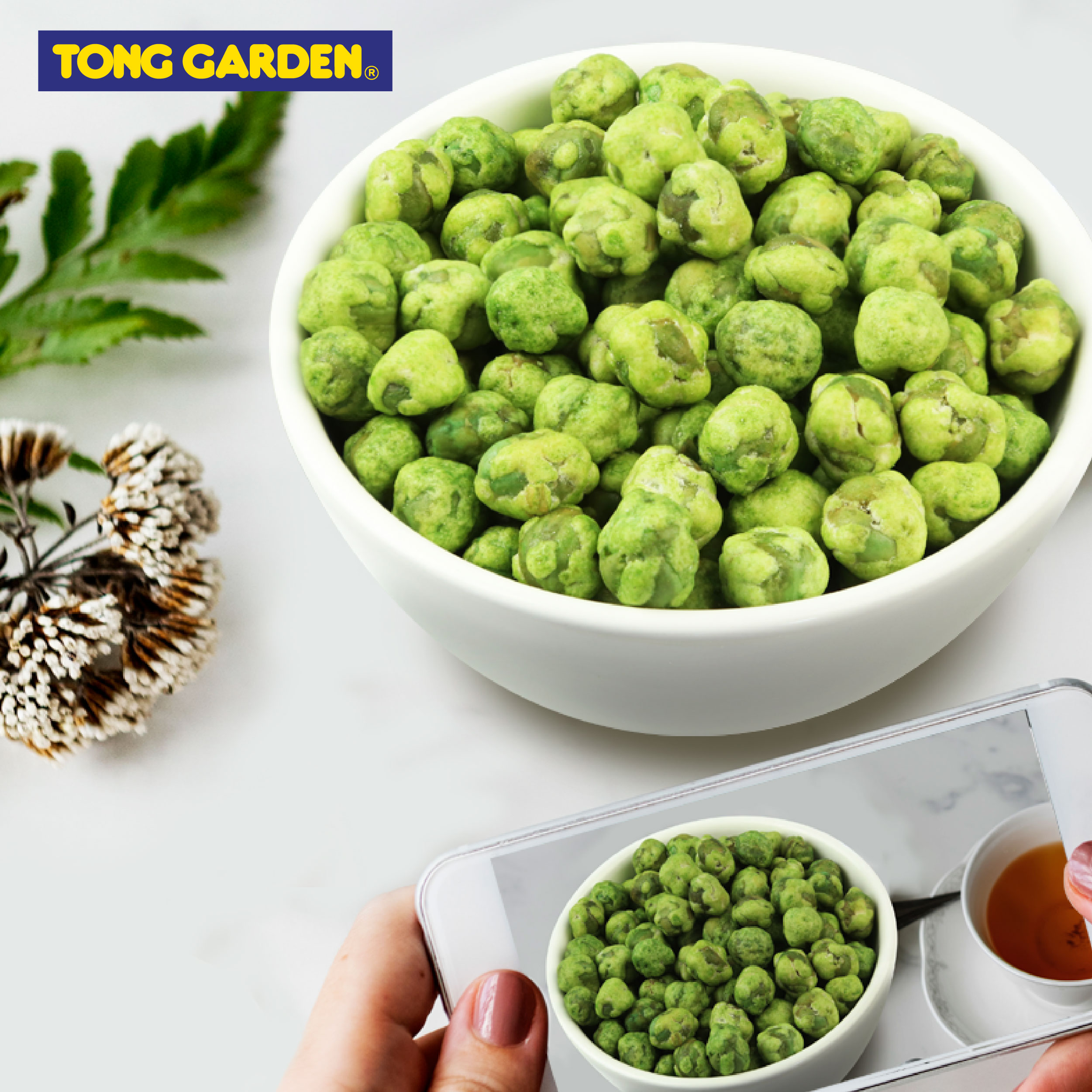 ĐẬU HÀ LAN VỊ MÙ TẠT TONG GARDEN 95G