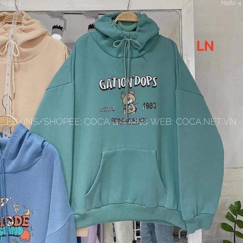 Áo hoodie gấu GOTISN TH6