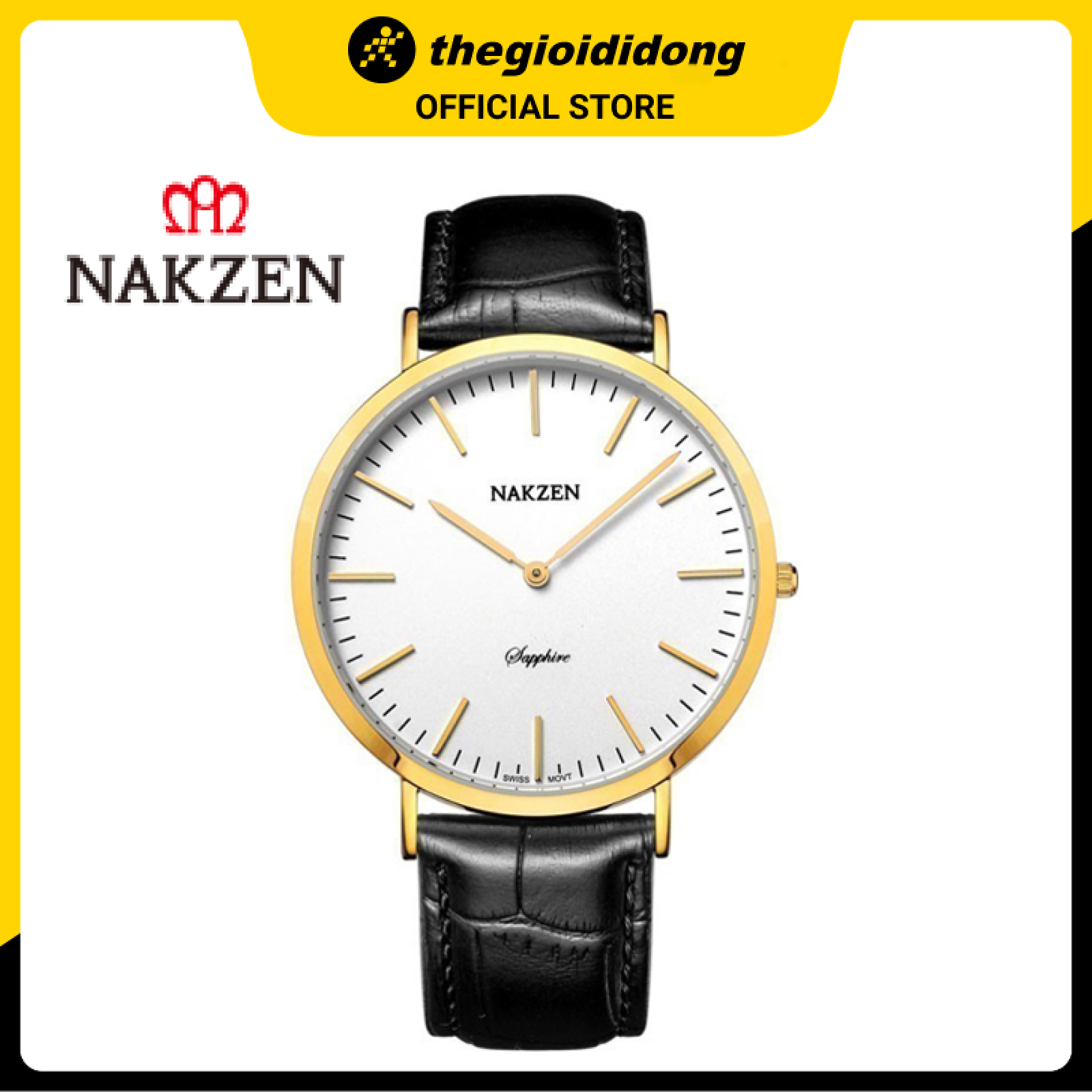 Đồng Hồ Nam Cao Cấp Nakzen Nhật Bản - SL4050GD-7 - Hàng Chính Hãng